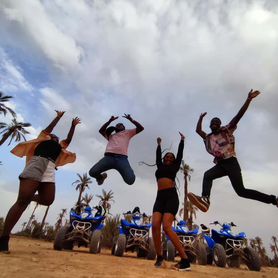 Marrakech: quad bike and Camel Ride in Marrakech - Tea, bread, olives, and a pause in the shade