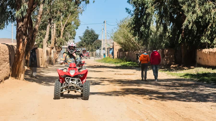 Marrakech Quad Bike Experience: Desert and Palmeraie - Getting ready at the Palmeraie base