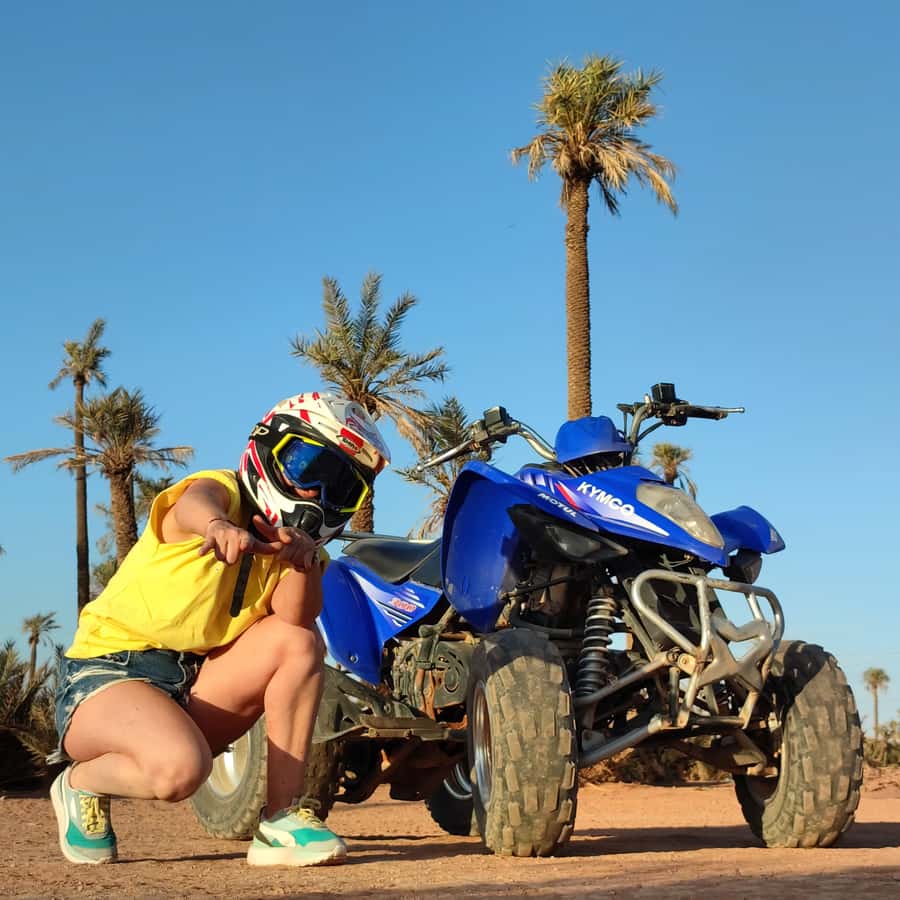 Marrakech: Quad excursion in the palm trees of Marrakech - What the $25 price includes