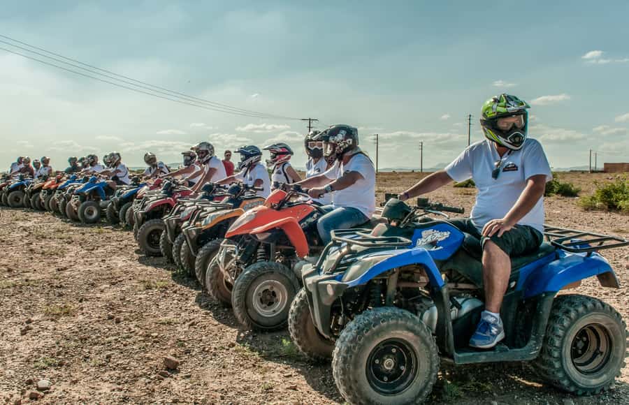 Marrakech: Quad Tour in Jbilets Desert with Palm Grove - Your first five minutes on the quad