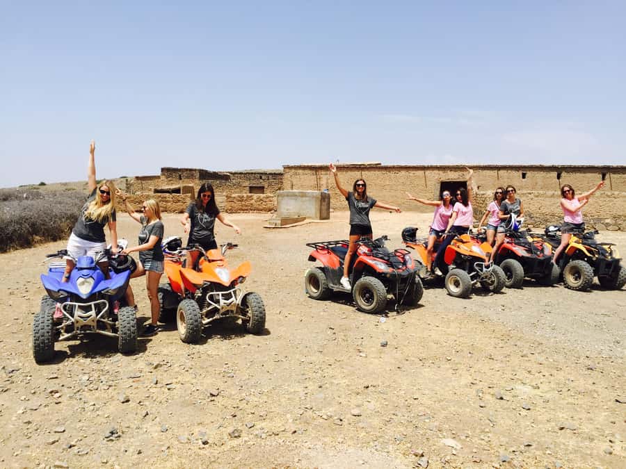 Marrakech: Quad Tour in Jbilets Desert with Palm Grove - One hour through the Jbilets desert