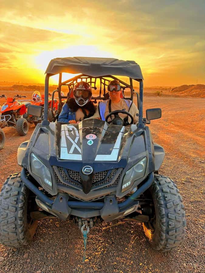 Marrakech : Ride buggy in the desert of the palm grove - The 30-minute ride from Marrakech