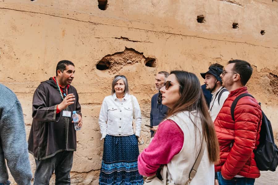 Marrakech: Saadian Tombs & Bahia Palace, Medina Guided Tour - The Mellah and a change of neighborhood