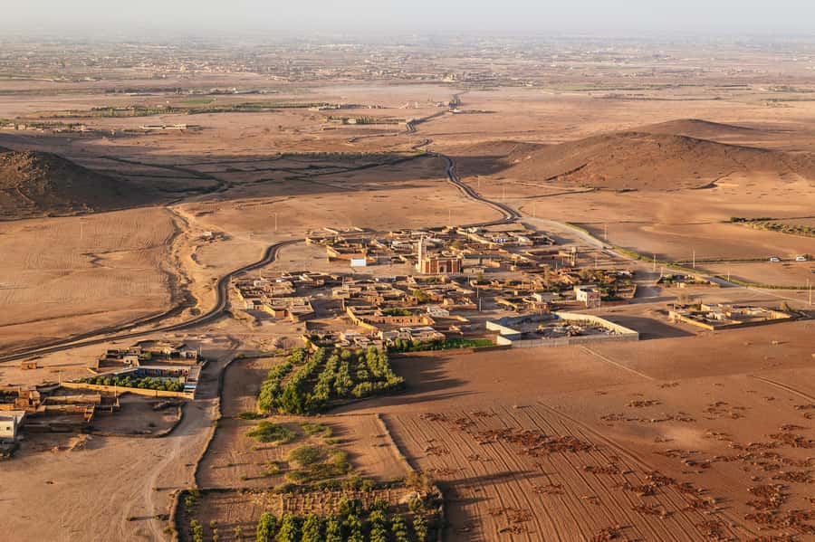 Marrakech: Shared Balloon Flight with Tea - The safety briefing and boarding process
