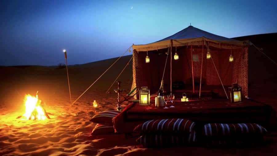 Marrakech: Sunset Dinner in Agafay Desert with Camel Ride - Quick points to know