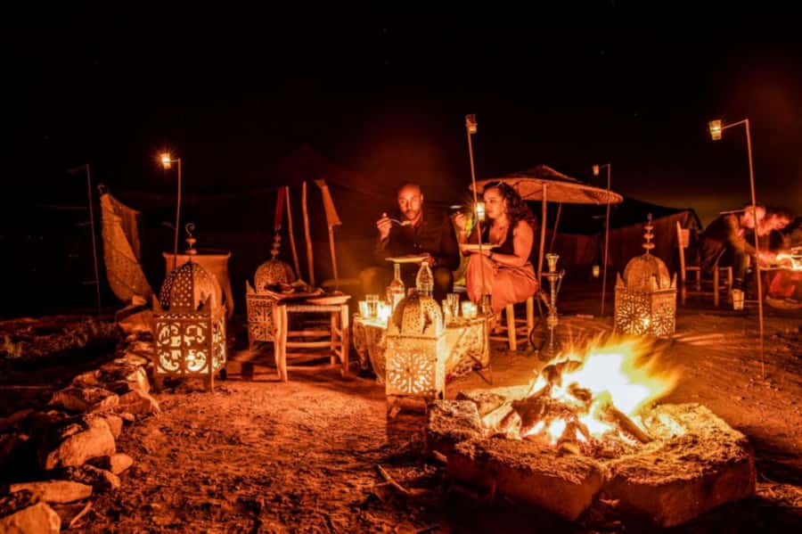 Marrakech: Sunset Dinner in Agafay Desert with Camel Ride - The argan oil cooperative stop