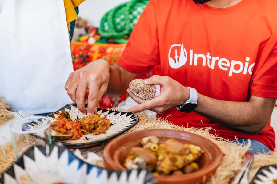 Marrakech: Tajine Cooking Class in a Traditional Riad - From Café France into the Marrakech medina