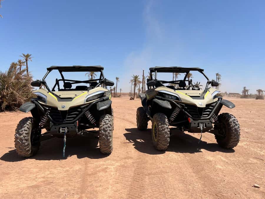 Marrakech: Tour Buggy 1000cc In Palm Oasis and Jbilat Desert - Leaving Marrakech for the palm oasis