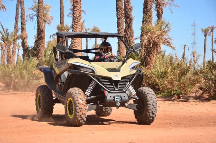 Marrakech: Tour Buggy 1000cc In Palm Oasis and Jbilat Desert - What the 1000cc buggy feels like on rough ground