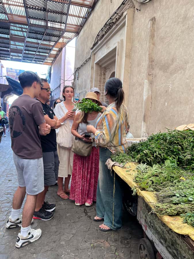 Marrakech: Traditional Moroccan Cooking Class & Market Visit - Eating the meal you helped create