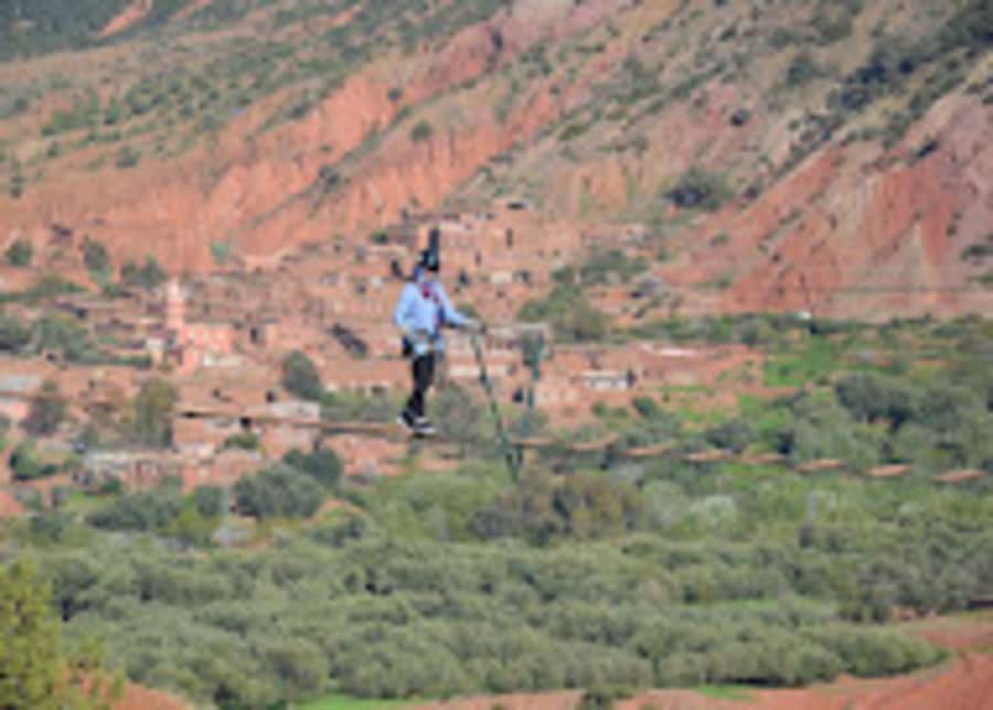 Marrakech: Zip-Line in the Atlas Mountains & Berber villages - The road to Tahnaout and the first mountain views