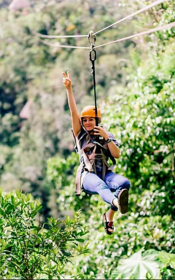 Marrakech: Zipline and Breakfast in the Atlas Mountains - The zipline course above the Atlas Mountains