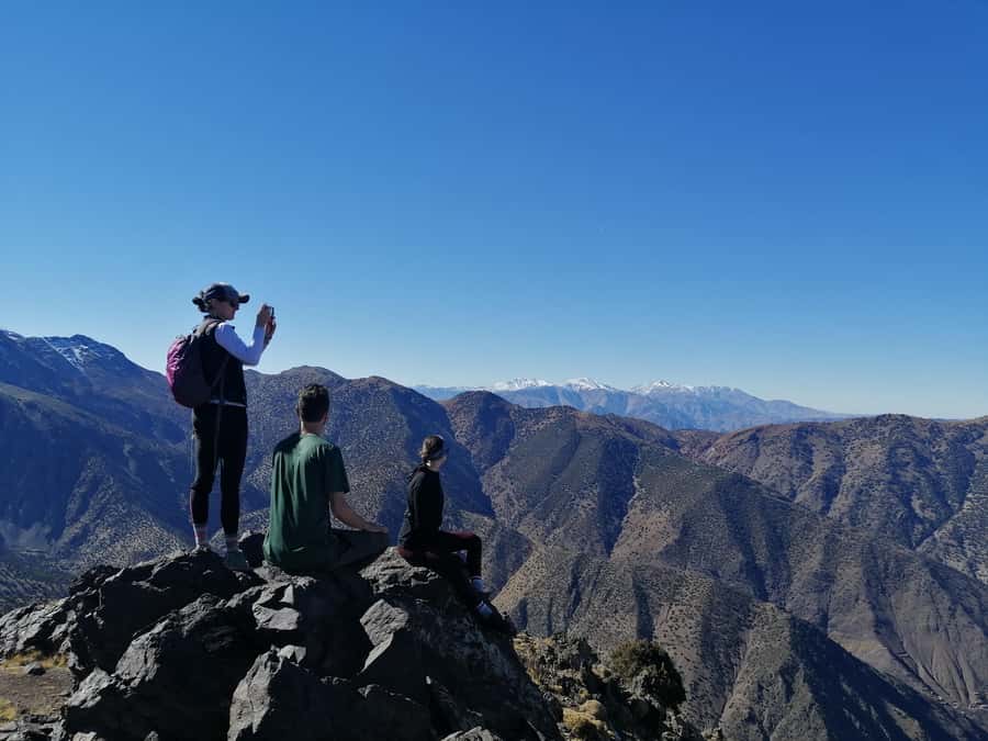 Marrakesh: 2-Day Mt. Toubkal Trek with 1-Night Stay & Meals - Day one through Aremd and Sidi Chamarouch