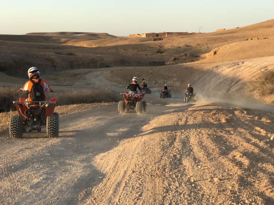 Marrakesh: Agafay Desert Quad & Camel Tour with Dinner - From Marrakesh to the Agafay desert