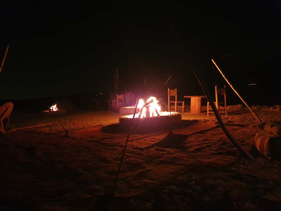 Marrakesh: Agafay Desert Quad & Camel Tour with Dinner - Sunset over Agafay’s dry hills
