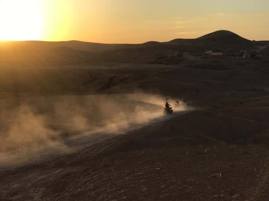 Marrakesh: Agafay Desert Quad & Camel Tour with Dinner - The camel ride, one hour at a slower pace