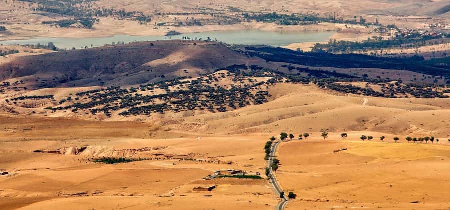 Marrakesh: Desert & Mountain Tour with Camel Ride & Lunch - The route through Asni, Moulay Brahim, and Tahnaout