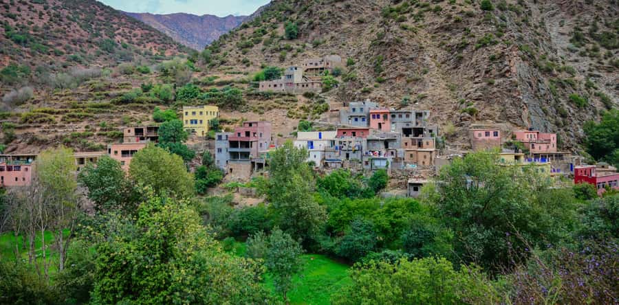 Marrakesh: Ourika Waterfalls, Atlas Mountains, Guide + Lunch - The Setti Fatma waterfall walk