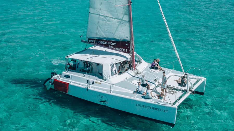 Mauritius: Catamaran Day Cruise to lle aux Cerfs with Lunch - The GRSE Waterfalls Stop
