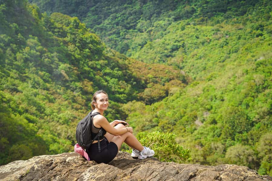 Mauritius: Exploring the Tamarind Falls with a Guide - Swimming pools and the natural fish spa