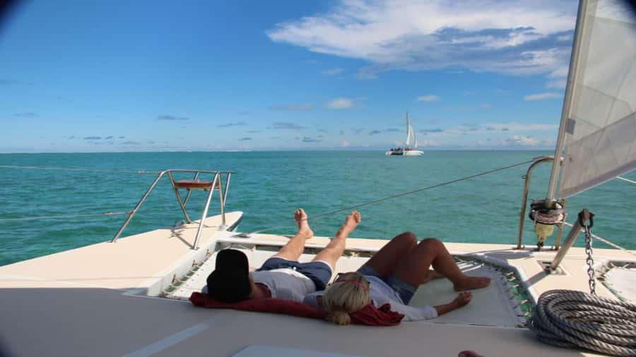 Mauritius: Ile aux Cerf Catamaran w/Waterfall Visit & Lunch - Grand River South East and its short speedboat ride