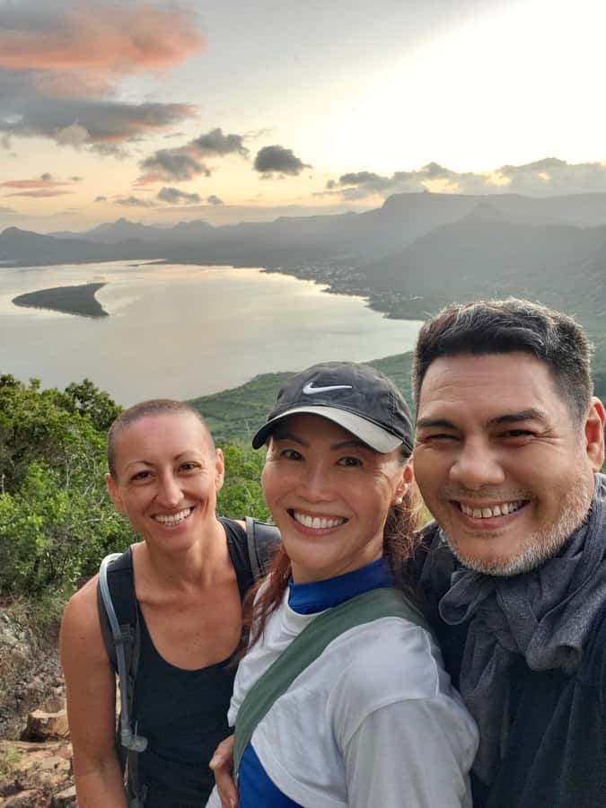 Mauritius: Le Morne: Intimate Hike Away from the Crowd - The first climb: steady cardio to 260 meters