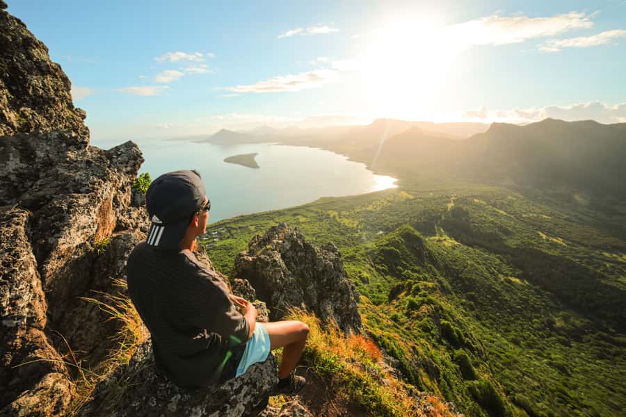 Mauritius: Le Morne Mountain Guided Sunrise Hike and Climb - The rainforest approach and island nature
