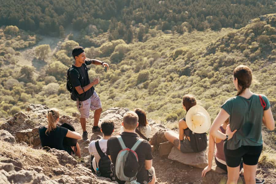 Mauritius: Le Morne Mountain Guided Sunrise Hike and Climb - Reaching the memorial cross at 470 meters