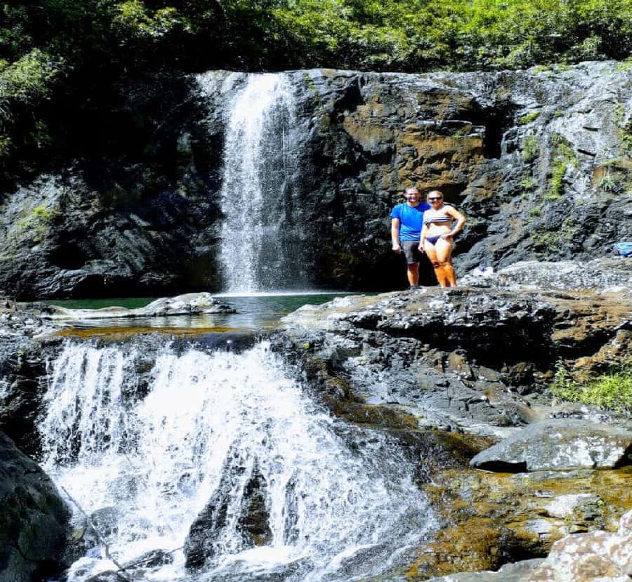 Mauritius: Tamarind Falls Guided Hike with Swim and Lunch - The seventh waterfall and the final view