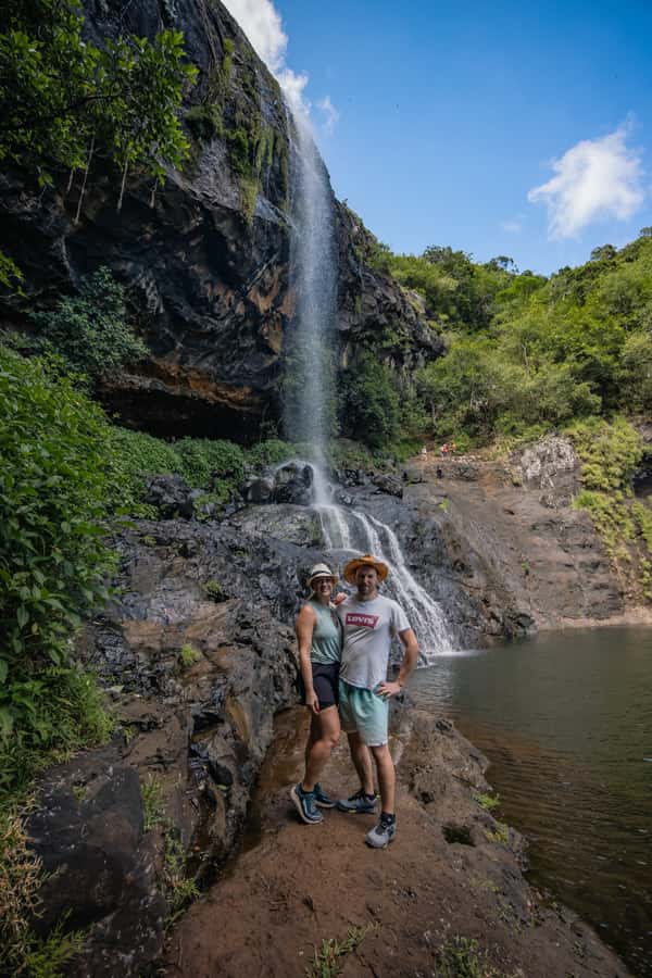 Mauritius: Tamarind Falls Highlights 3-Hour Hiking Trip - The walk from Henrietta to the first waterfall