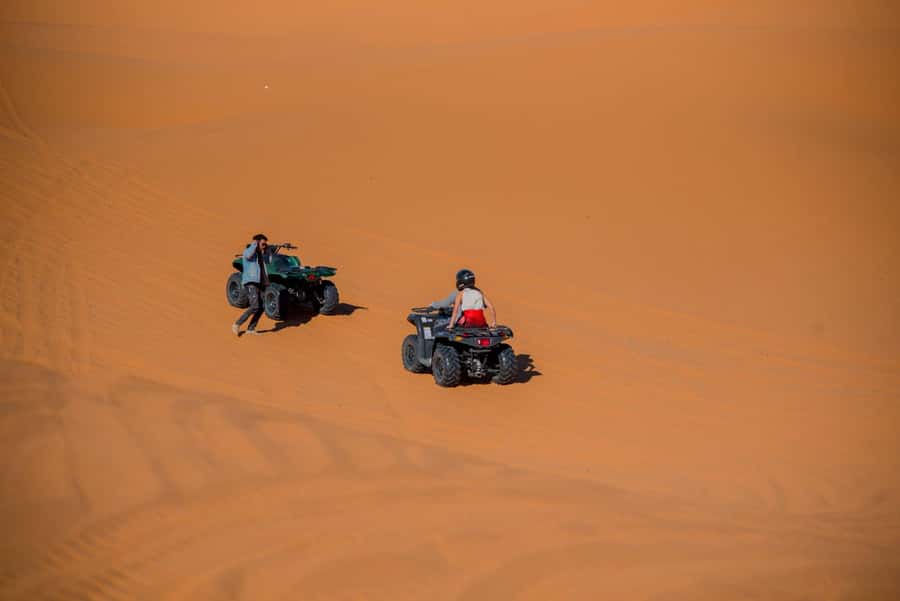 Merzouga : Adventure Quad Bike Safari, & Sandboarding - Who will enjoy this most?