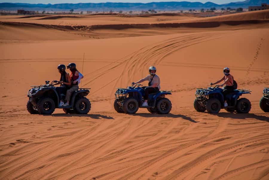Merzouga : Adventure Quad Bike Safari, & Sandboarding - Starting at Ksar Tanamouste in Merzouga