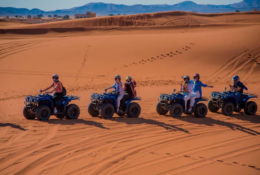 Merzouga : Adventure Quad Bike Safari, & Sandboarding - Safety, physical demands, and who should skip it