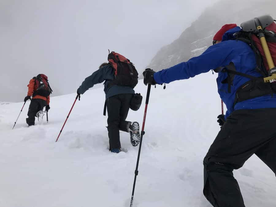 Mt Toubkal Ascent Express Trek 2 Days 1 Nights - The steep climb to the Toubkal Refuge