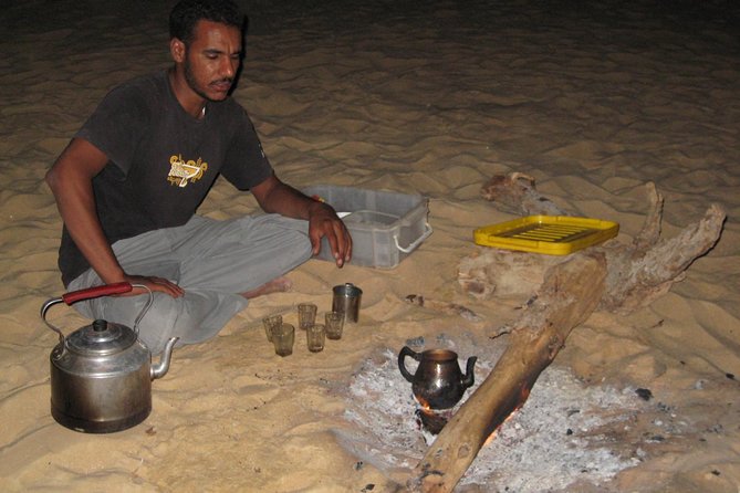 Overnight White Desert Safari Camping from Cairo - Black Desert and Crystal Mountain bring two different moods