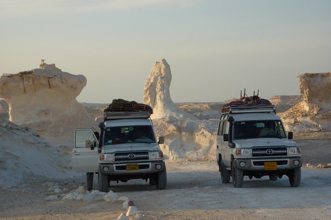 Overnight White Desert Safari Camping from Cairo - English Mountain offers a wide first view