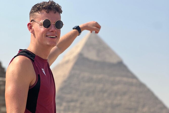 Private Day Pyramids and Grand Egyptian Museum with free camel - Hotel pickup makes a difference in Cairo