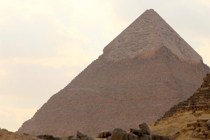 Private Day Tour Giza Pyramids, Sphinx, Memphis, and Saqqara - Memphis and the colossal Ramses statue