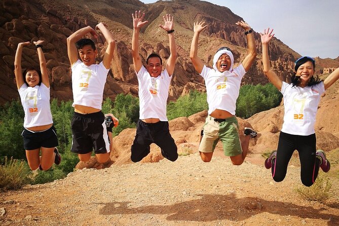 Private Excursion from Ouarzazate to Gorges Dades, Valley of Roses and Skoura - Crossing the Valley of Roses near Kelaa M’Gouna