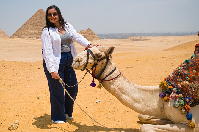 Private guided tour to Giza pyramids and Great Sphinx - The Great Sphinx in a focused 30-minute stop