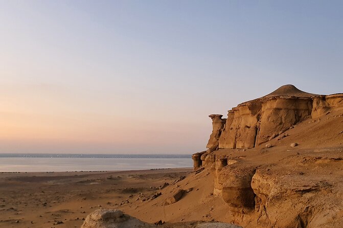 Private tour El Fayoum Oasis and Wadi Rayan waterfall from Cairo - Sandboarding and the Mudawara Mountain stop
