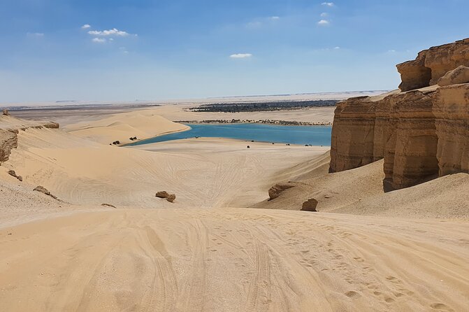 Private tour El Fayoum Oasis and Wadi Rayan waterfall from Cairo - Wadi El Rayan waterfall in the desert