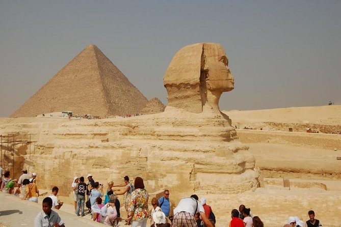 Private Tour To Giza Pyramids,Sphinx With Entry Inside The Great Pyramid - The plateau and panoramic photo stop