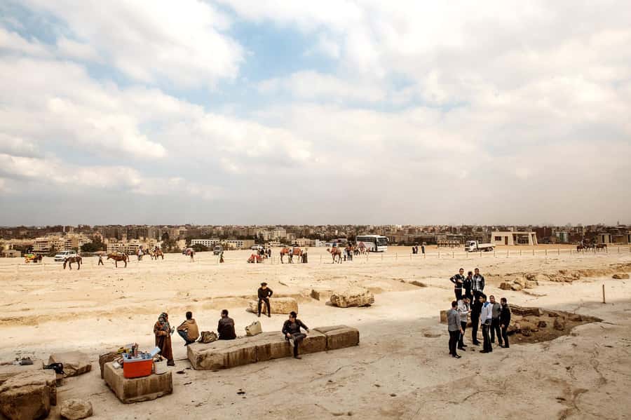 Pyramids of Giza and Great Sphinx: Private Half-Day Tour - Cheops, the largest pyramid
