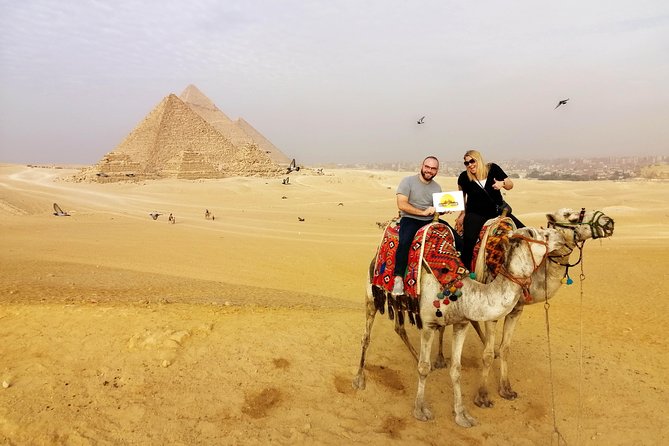 Pyramids of Giza, the Sphinx, the Egyptian Museum. - Starting at the Giza Plateau