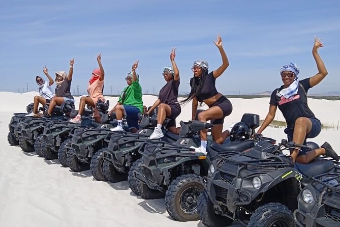 Quad Bike Adventure @ Atlantis Dunes+Photo Session - Riding the white dunes outside Cape Town