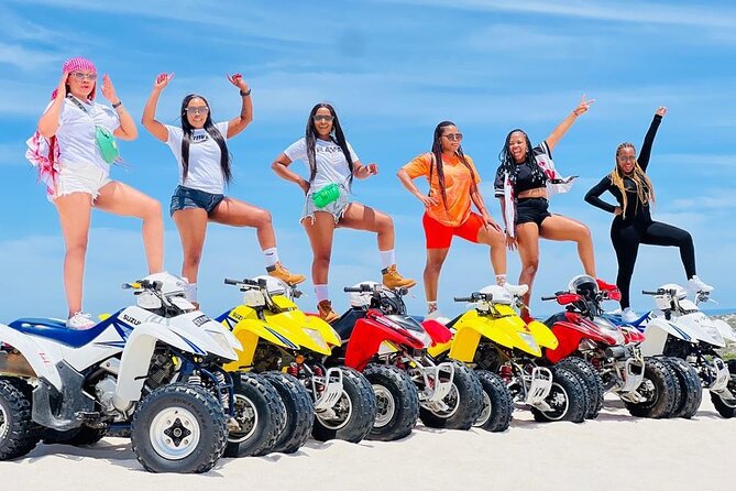 Quad biking Atlantis Dunes Cape Town & Photo Shoot - Riding the white sand at Atlantis Dunes
