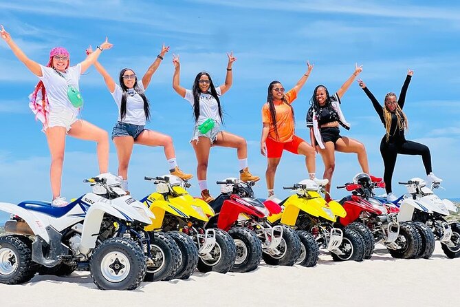 Quad biking Atlantis Dunes Cape Town & Photo Shoot - The first ride: learning the quad before the dunes open up