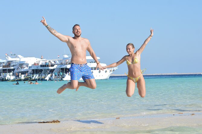 Ras Mohamed & White Island luxury Yacht Trip Sharm el Sheikh - White Island, the day’s most photogenic stop