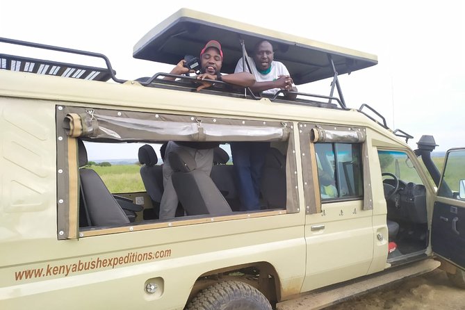 Safari Tour; Nairobi National Park - Four to five hours among rhinos, lions, and giraffes